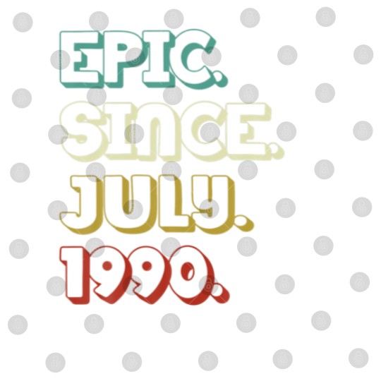 Discover 32 Years Old Epic Since July 1990 32Nd Birthday Gi Digital Files