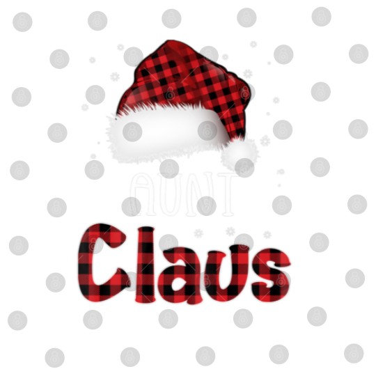 Discover Womens Funny Santa Aunt Claus Christmas Matching F Digital Files