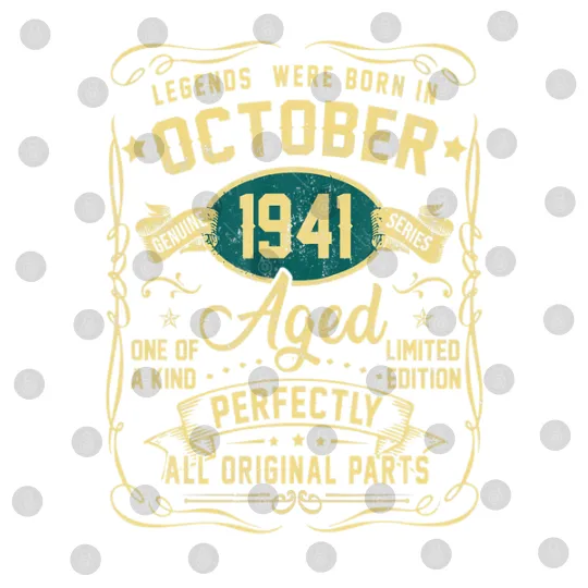 Discover Legends Were Born In February 1941 80Th Birthday G Digital Files