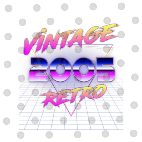 Discover Retro Vintage 80S 17Th Gift Birthday Men Women Vin Digital Files
