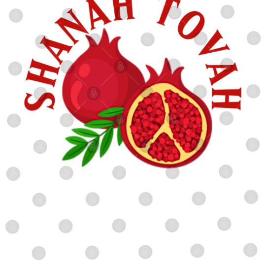 Discover Rosh Hashanah Shanah Tovah Pomegranates Digital Files