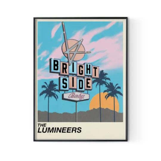 Discover The Lumineers Brightside Art Poster, The Lumineers Lovers Poster Digital Posters Print
