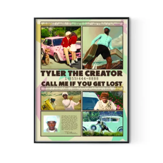 Discover Tyler the Creator Album Poster Digital Posters Print