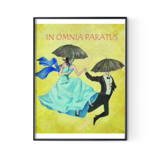 Discover IN OMNIA PARATUS Poster Digital Posters Print