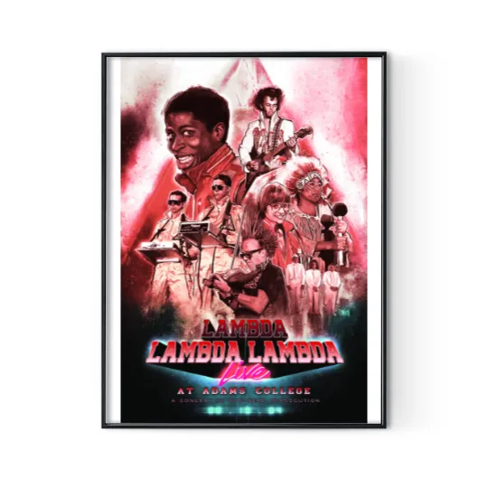 Discover Lambda Live Premium Matte Vertical Poster Digital Posters Print