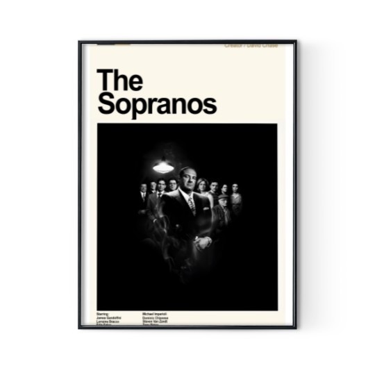 Discover The Sopranos Movie Poster - The Sopranos Poster Digital Posters Print
