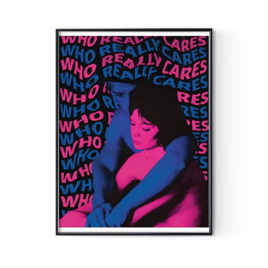 Discover who really cares tv girl poster Digital Posters Print