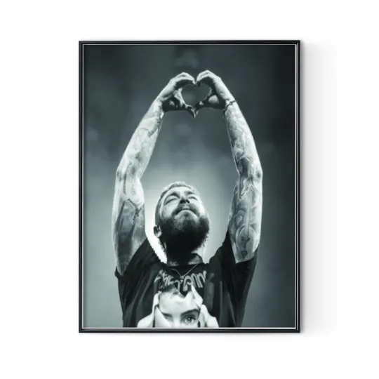 Discover Post Malone Music Poster Digital Posters Print