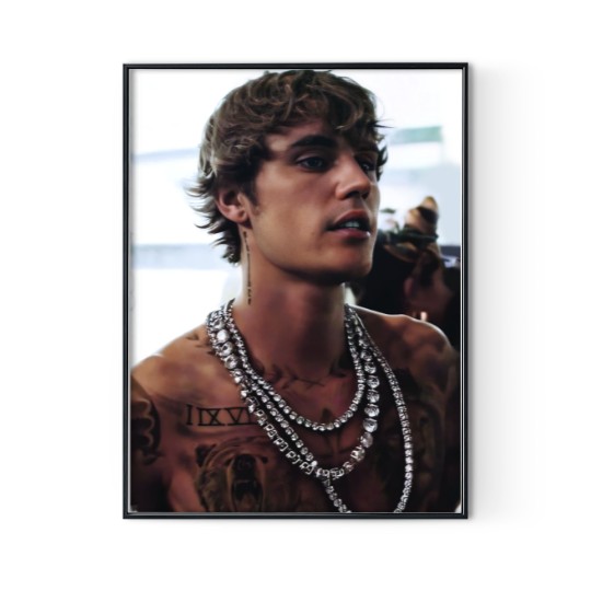 Discover Justin Bieber, Canvas Poster Print Wall Art Home Decor Digital Posters Print