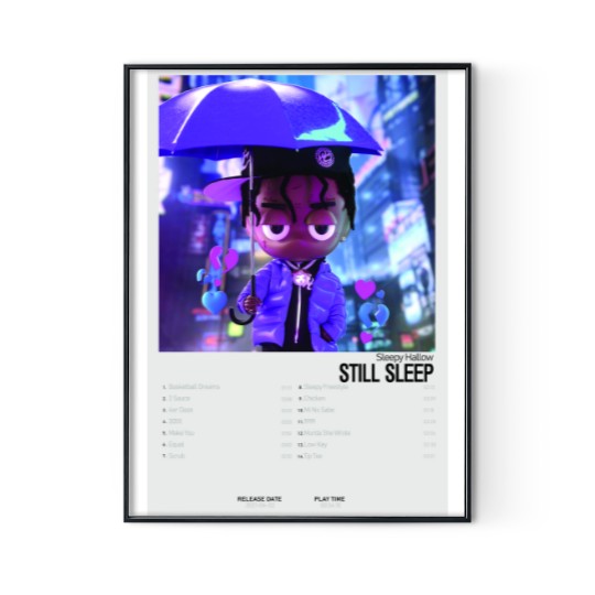 Discover Sleepy Hallow - Still Sleep | Album Cover Poster Digital Posters Print