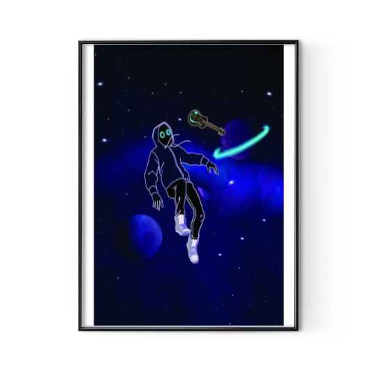 Discover boywithuke Space art Premium Matte Vertical Poster Digital Posters Print