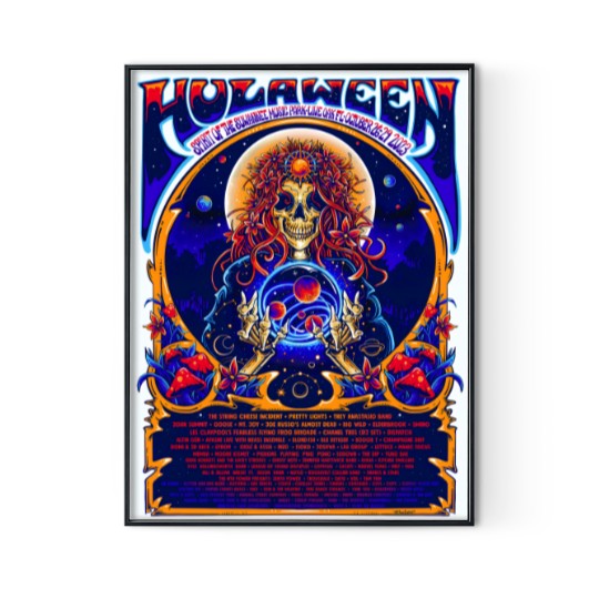 Discover Suwannee Hulaween 2023 Suwannee Music Park Live Oak, FL Poster Digital Posters Print