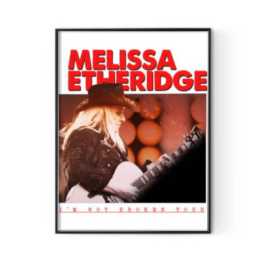 Discover Melissa Etheridge I'm Not Broken 2024 US Tour Digital Posters Print