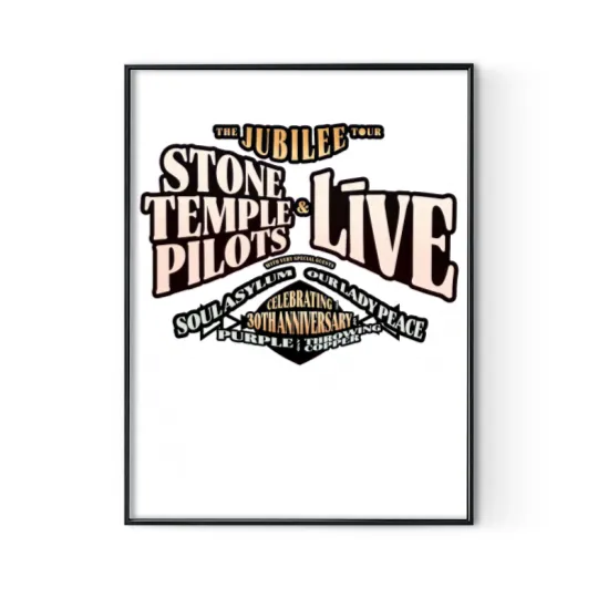 Discover Stone Temple Pilots 2024 Tour Digital Poster