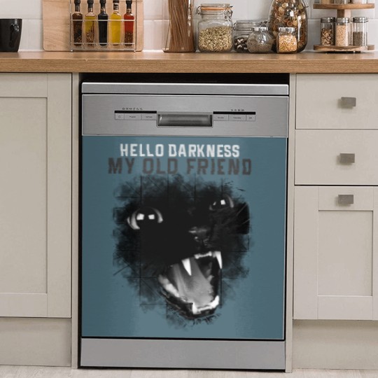 Discover Hello Darkness my old friend Dish Washer Covers