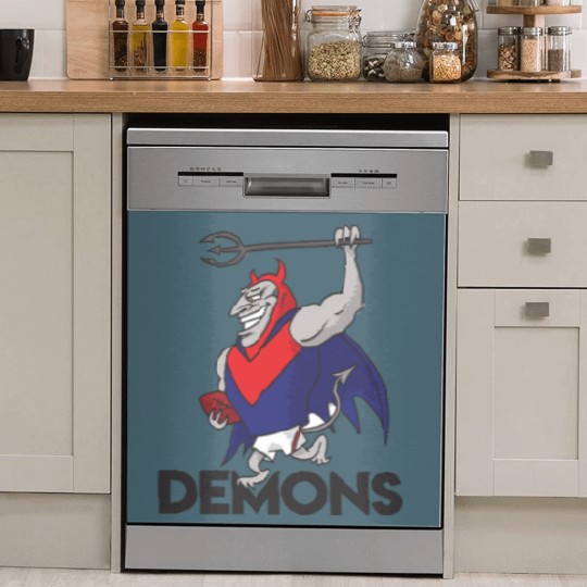 Discover Demons Melbourne Football Club - Dish Washer Covers