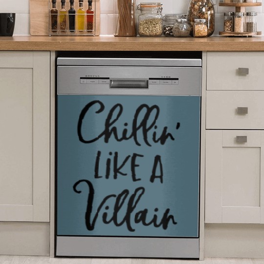 Discover Chillin Like A Villian Dish Washer Covers
