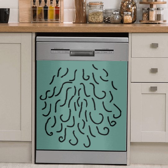 Discover CHEST HAIR HAIRY RUG Dish Washer Covers