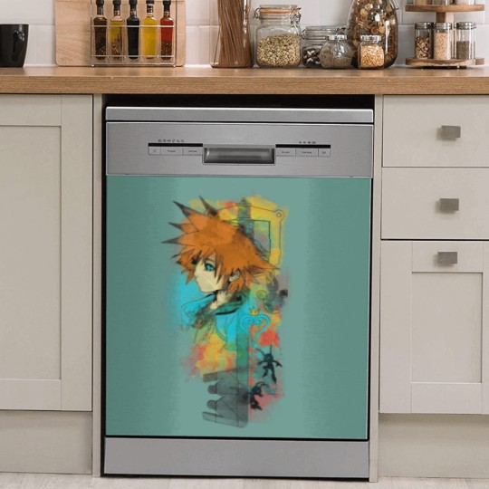 Discover Kingdom of Watercolors - Kingdom Hearts - Dish Washer Covers