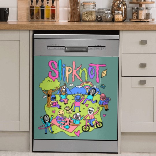 Discover SL.I.P.KN.OT Dish Washer Covers - All Hope Is Gone Dish Washer Covers - The End So Far Merch -  The Gray Chapter Dish Washer Covers