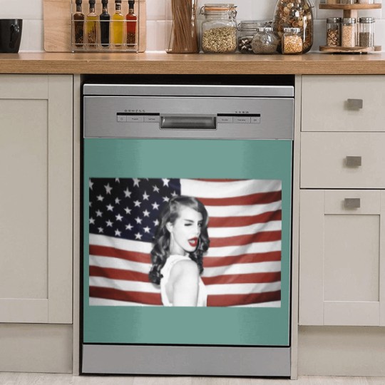 Discover Lana Del Rey American Flag Hipster Dope Mens Dish Washer Covers