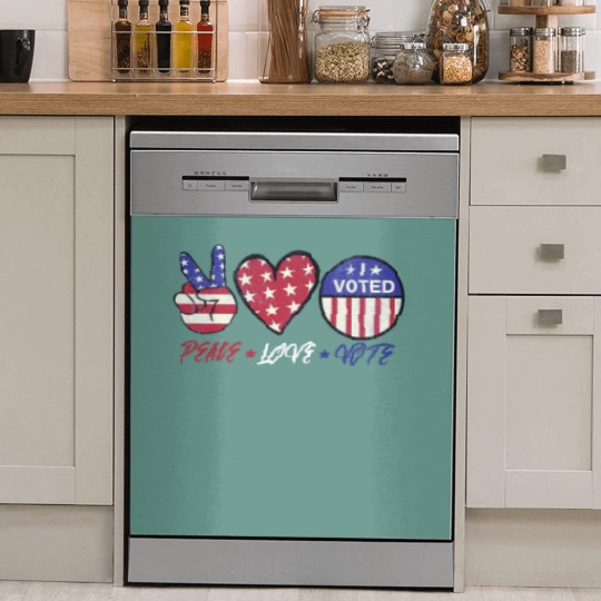Discover 2024 Election Dish Washer Covers,Presidential Election Vote Dish Washer Covers