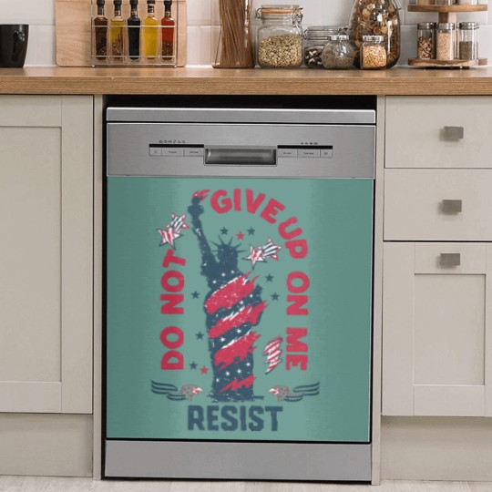 Discover 4th of July Dish Washer Covers, Anti Trump Dish Washer Covers, Democracy Matters Dish Washer Covers