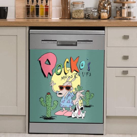 Discover Nick 90s Rockos Modern Life Dish Washer Covers