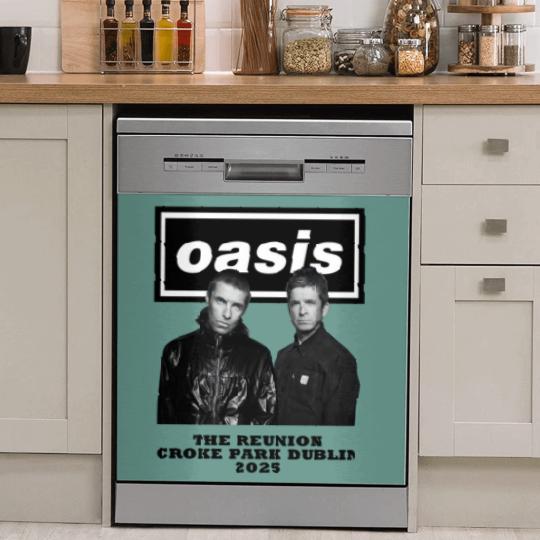 Discover Oasis Croke Park Dublin 2025 The Reunion graphic Dish Washer Covers