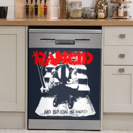 Discover Rancid And Out Come The Wolves  Merchandis Dish Washer Covers