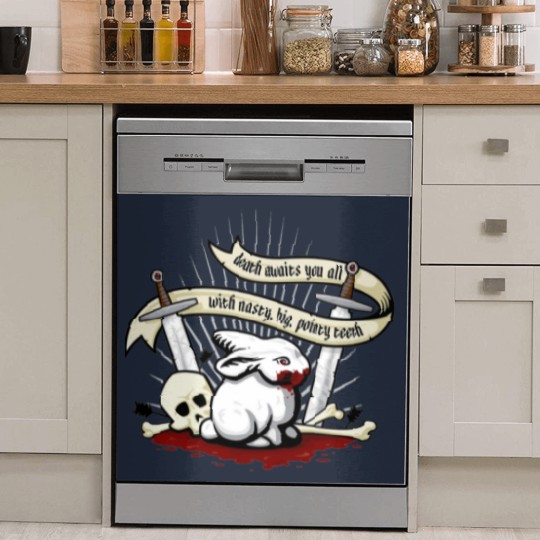 Discover Killer Rabbit Dish Washer Covers