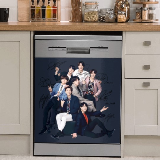 Discover Bts Dish Washer Covers, Bts Sign Dish Washer Covers, BTS Group Dish Washer Covers