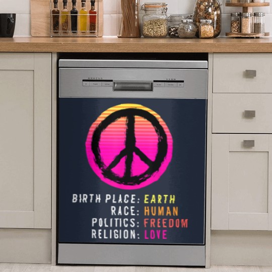 Discover Birthplace Earth-Race Human-Equality Dish Washer Covers