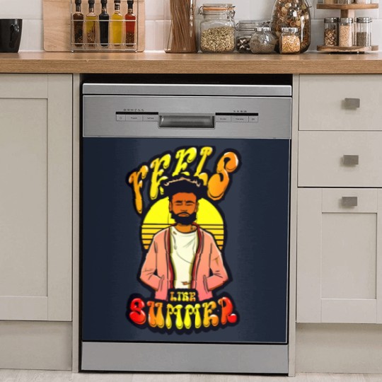 Discover Feels Like Summer - Childish Gambino - Dish Washer Covers