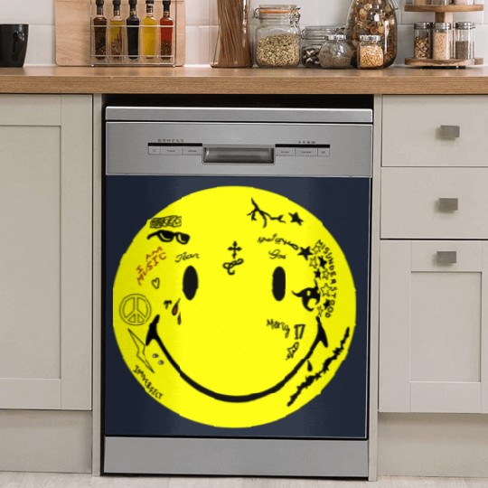 Discover Lil Wayne Tattoo Smiley Dish Washer Covers