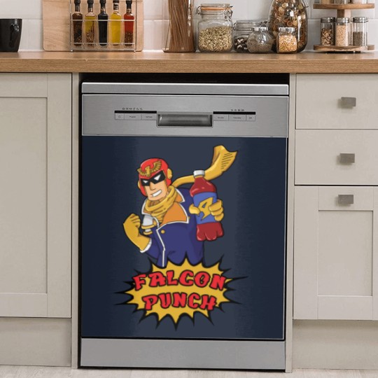 Discover Falcon Punch - Captain Falcon - Dish Washer Covers