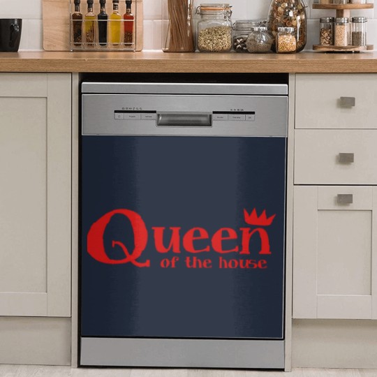 Discover Queen of the House with little crown Dish Washer Covers