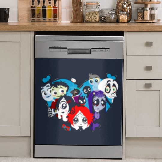 Discover Ruby Gloom heart Dish Washer Covers