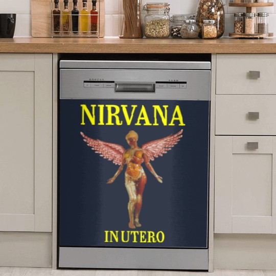 Discover Vintage_Nirvanas_t shirt_music 2021 Dish Washer Covers