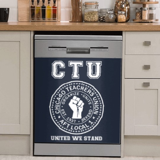 Discover Chicago Teachers Union United We Stand Dish Washer Covers