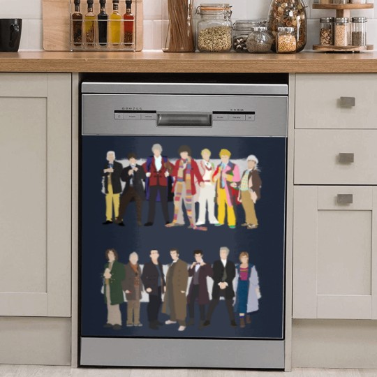 Discover All the Doctors - Doctor Who - Dish Washer Covers