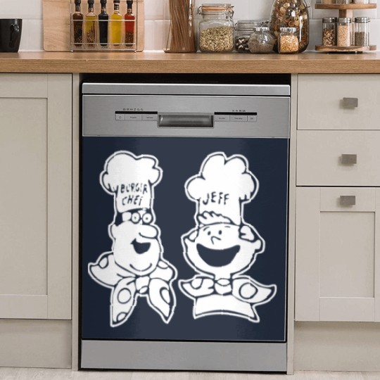 Discover Burger Chef And Jeff Dish Washer Covers Dish Washer Covers