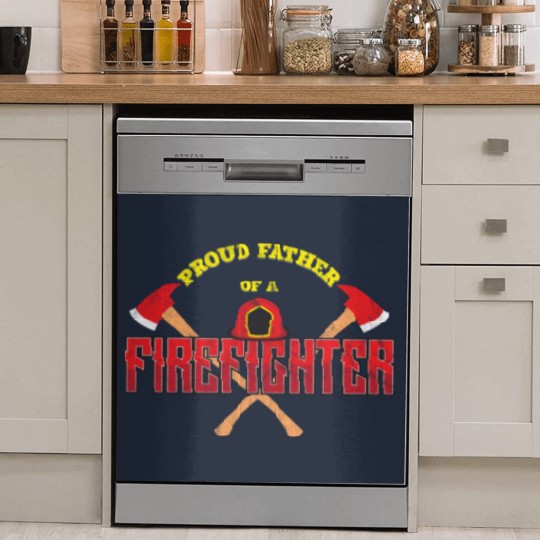 Discover Proud Parent Of A Firefighter Dish Washer Covers