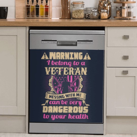 Discover Veteran wife - Veteran wife - i belong to a vete Dish Washer Covers