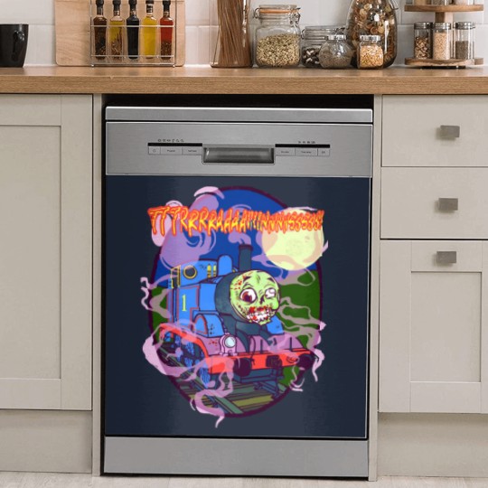 Discover TTTRRAAAIIINNSSS! - Thomas Tank Engine - Dish Washer Covers