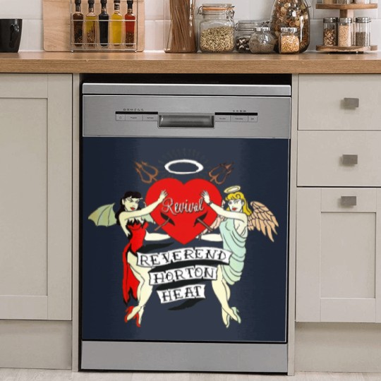 Discover Reverend Horton Heat Classic Dish Washer Covers