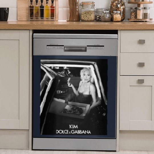 Discover CIAO Kim Pizza Dish Washer Covers, Kim Kardashian Dish Washer Covers