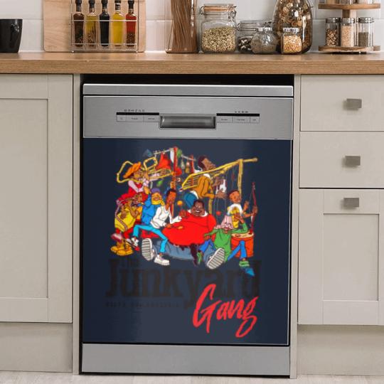 Discover The Junkyard Gang - Fat Albert - Dish Washer Covers