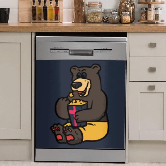 Discover Swiss Bear and Popcorn Dish Washer Covers