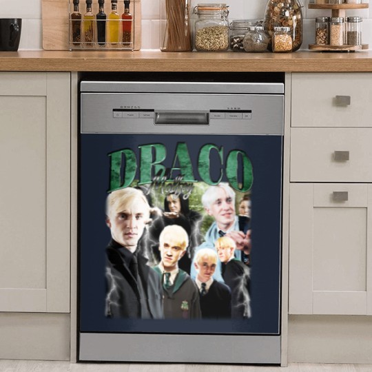 Discover Tom Felton 90s Vintage Dish Washer Covers, Draco Malfoy Dish Washer Covers, Draco Malfoy Merch, Harry Potter